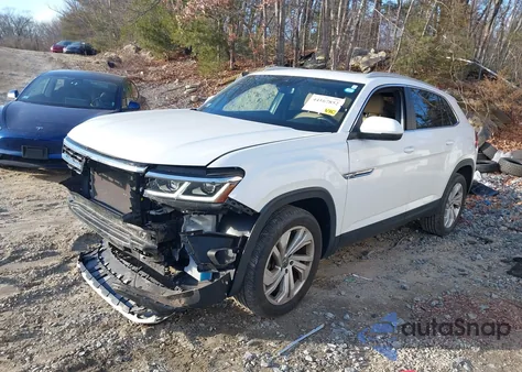 2020 Volkswagen Atlas Cross Sport 3.6L V6 Sel z USA, uszkodzony, nr VIN 1V2ME2CAXLC209525